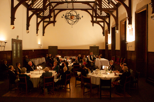 The annual dinner at the PS conference held in the magnificent Birnam Banqueting Hall