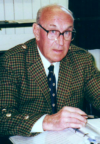 Walter judging at the Royal Scottish Pipers' Society