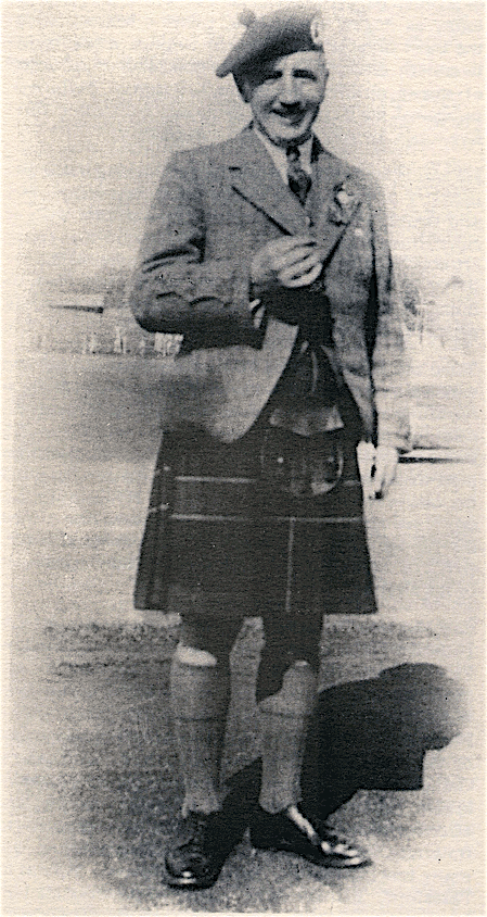 P/M Willie Fergusson, brilliant composer and pipe major of Clan MacRae