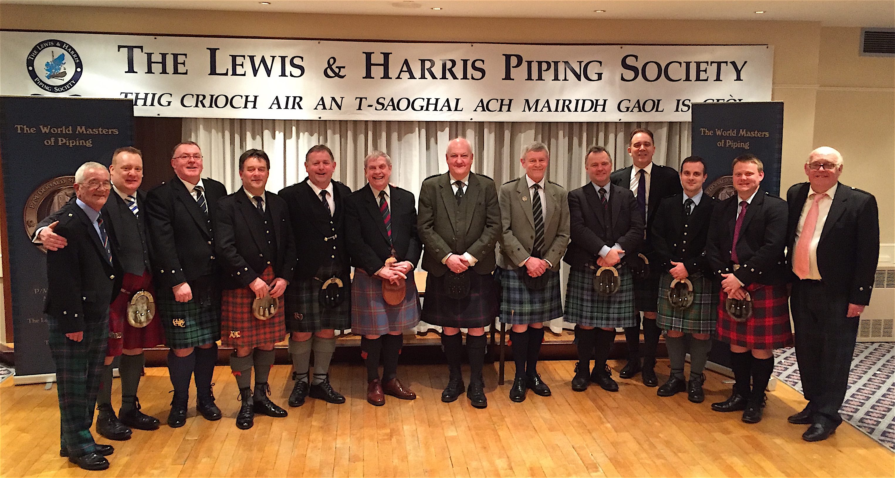 Pipers , judges and organisers