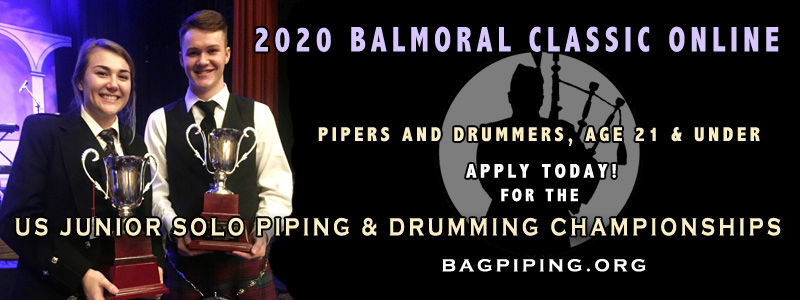 Piping PressBalmoral Goes Online for 2020/ Other Events
